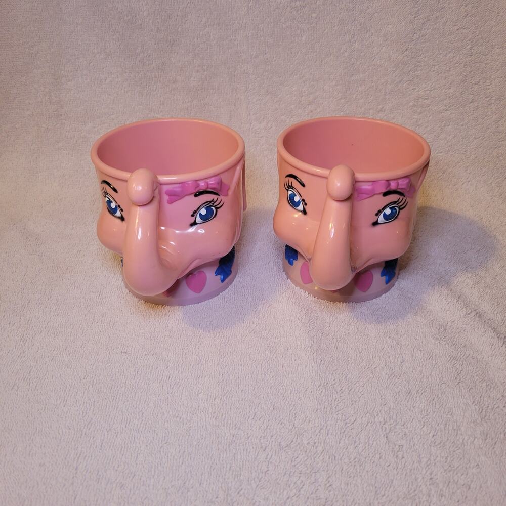 Ringling Bros Circus Elephant Juliette Teacup Mug Feld Entertainment set of 2